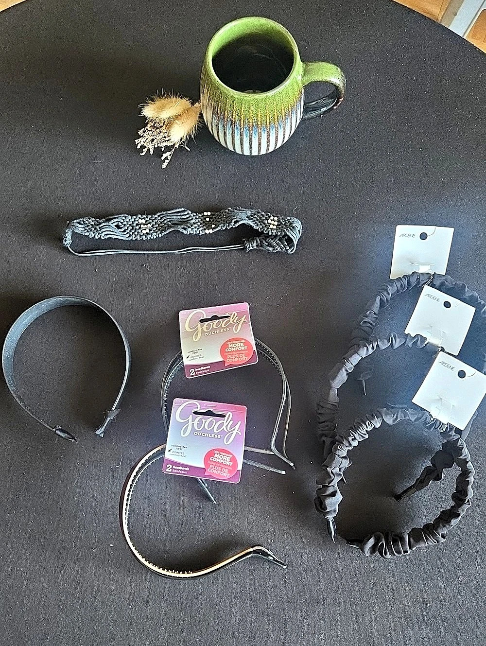 Goody Hair Accessories Headbands LOT New Black NWT Star Trek Wardrobe S4